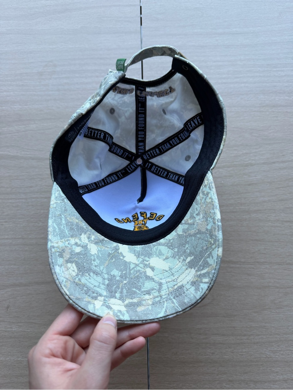 Parks Project Unisex Camo “Defend the Parks” Hat - Picture 2 of 3